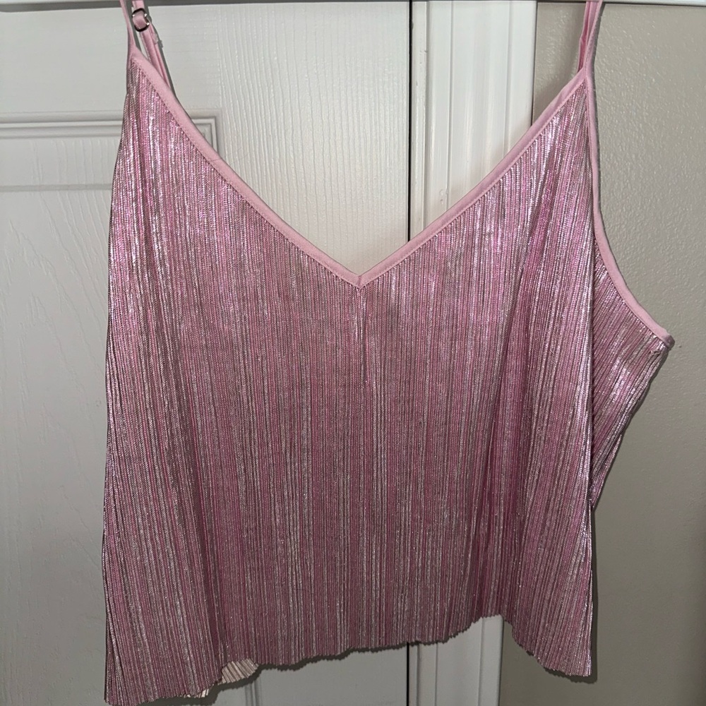 Victoria's Secret Pink Camisole with Pleated Relaxed Style